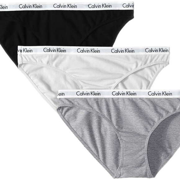 Calvin Klein Women's Carousel Bikini Panty 3 pack - Picture 1 of 1